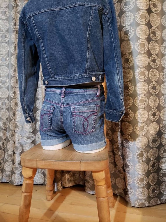 Denim Shorts 725 Original Jeans | Etsy