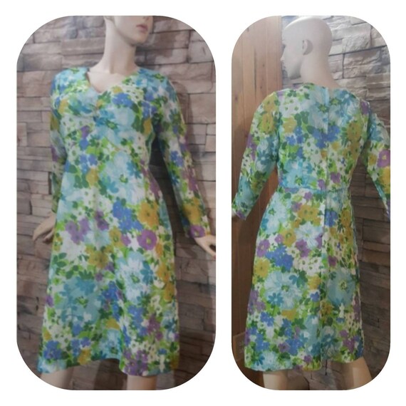 Retro Floral Dress