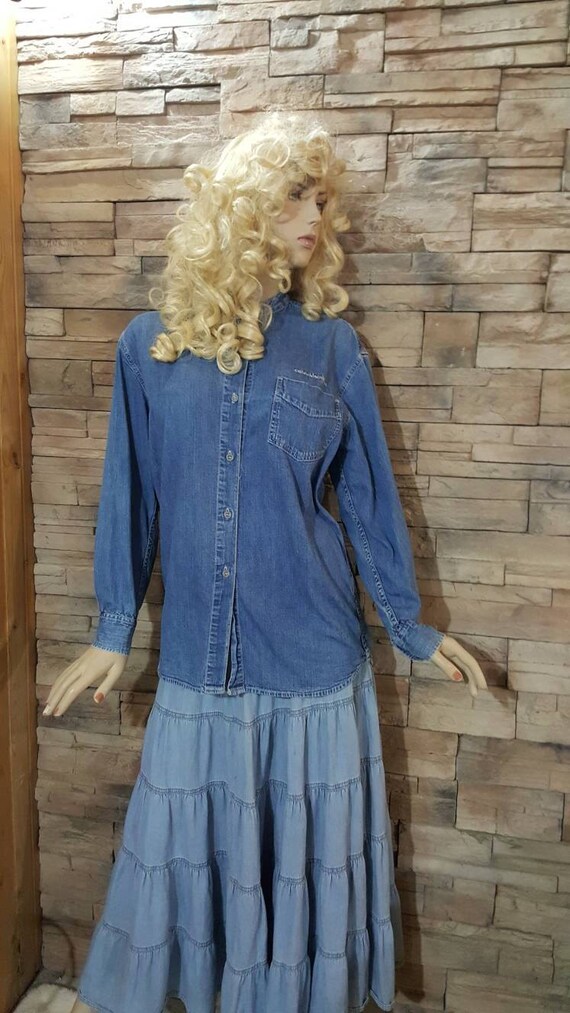 Calvin Klein Vintage Denim Shirt
