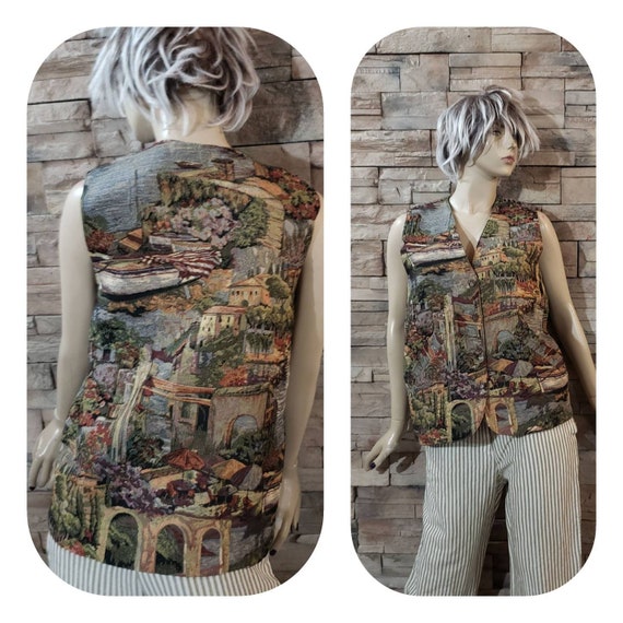 Tapestry Vest Waistcoat