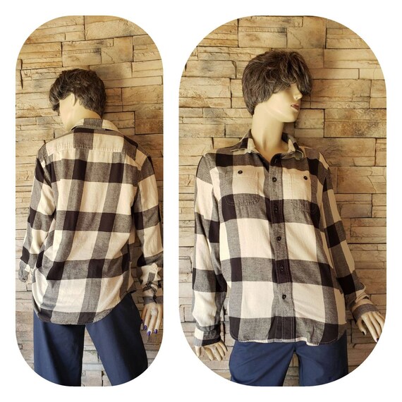 American Eagle Checkered Flannel Shirt