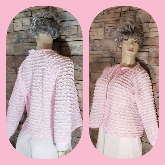 Pink Bed Jacket