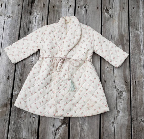 Toddlers Quilted Retro Robe