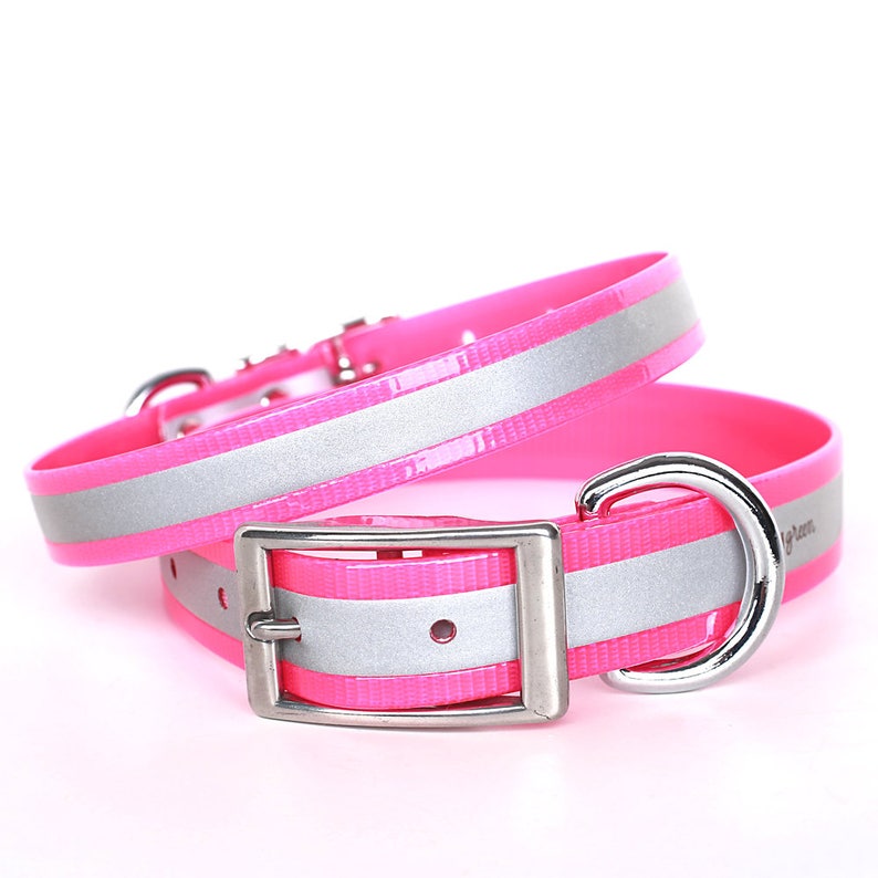 waterproof reflective dog collars