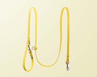 Hands Free Waterproof Dog Leash: Biothane Crossbody/Belt Leash