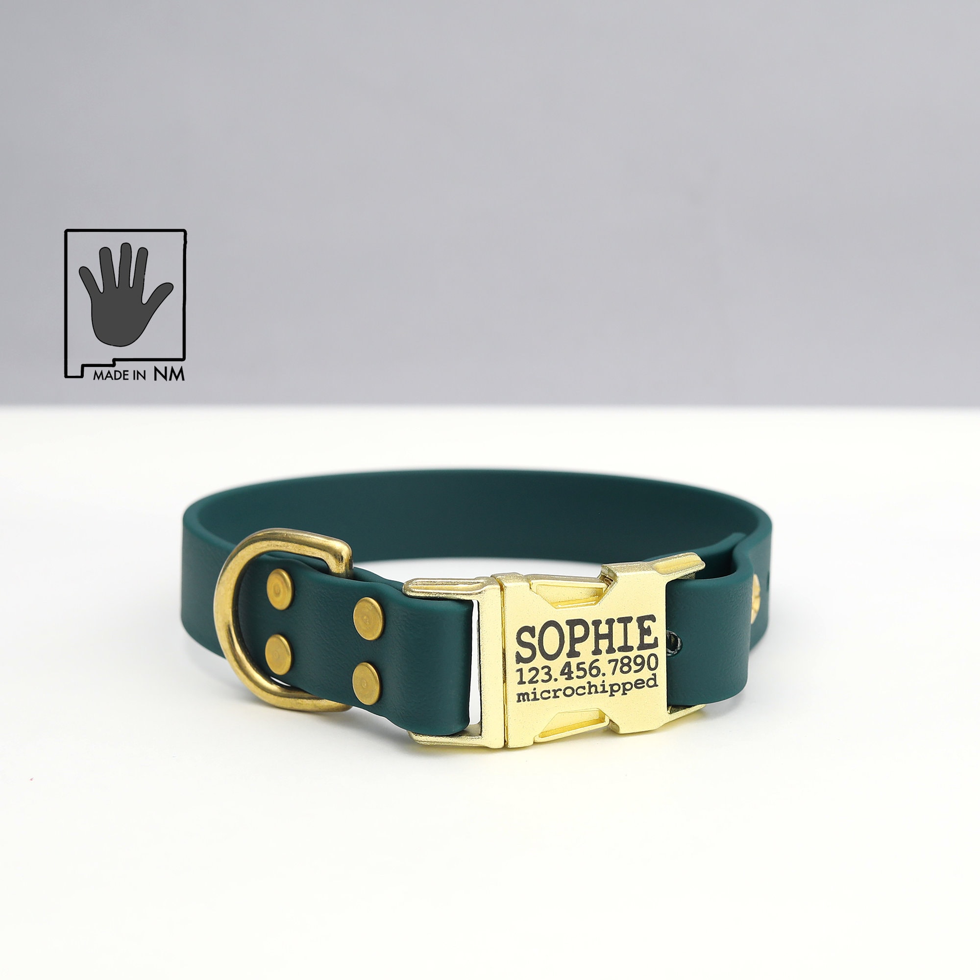 personalized waterproof dog collars