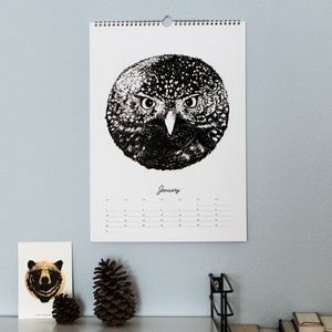 Wall calendar and birthday calendar for 2024 image 4