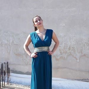 Grecian Style Dress Etsy