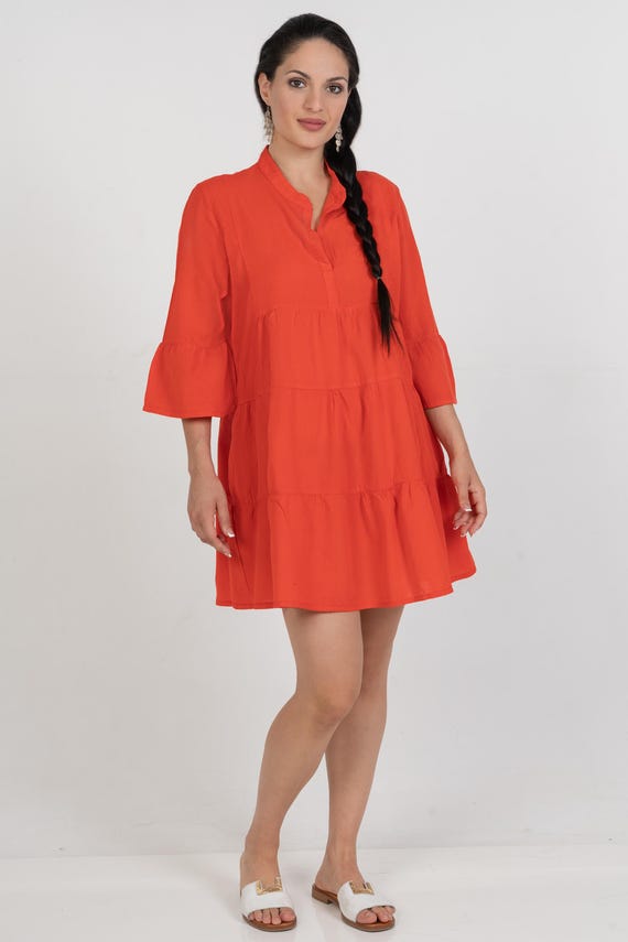 Boho Free Size Summer Dress, Cotton Dress, Vacation Dresses - Etsy