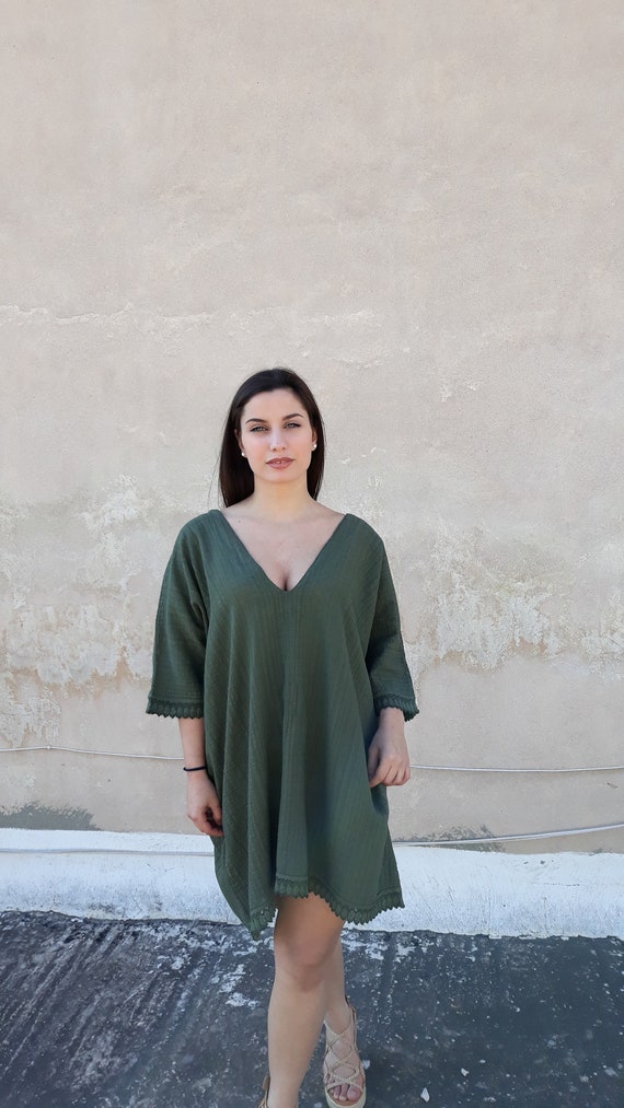 kimono style dress short