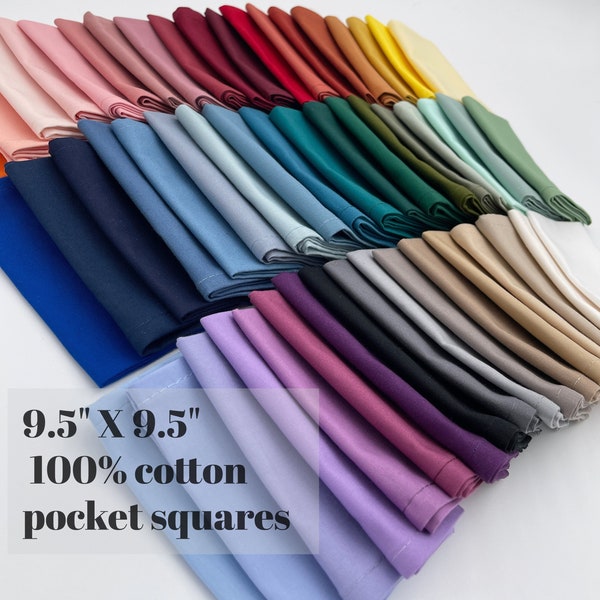 Wedding Pocket Square , Blushing , Steel , Tahiti , Navy blue , Champagne , Marigold , Chianti , biscotti , Cabernet , Mens Handkerchief