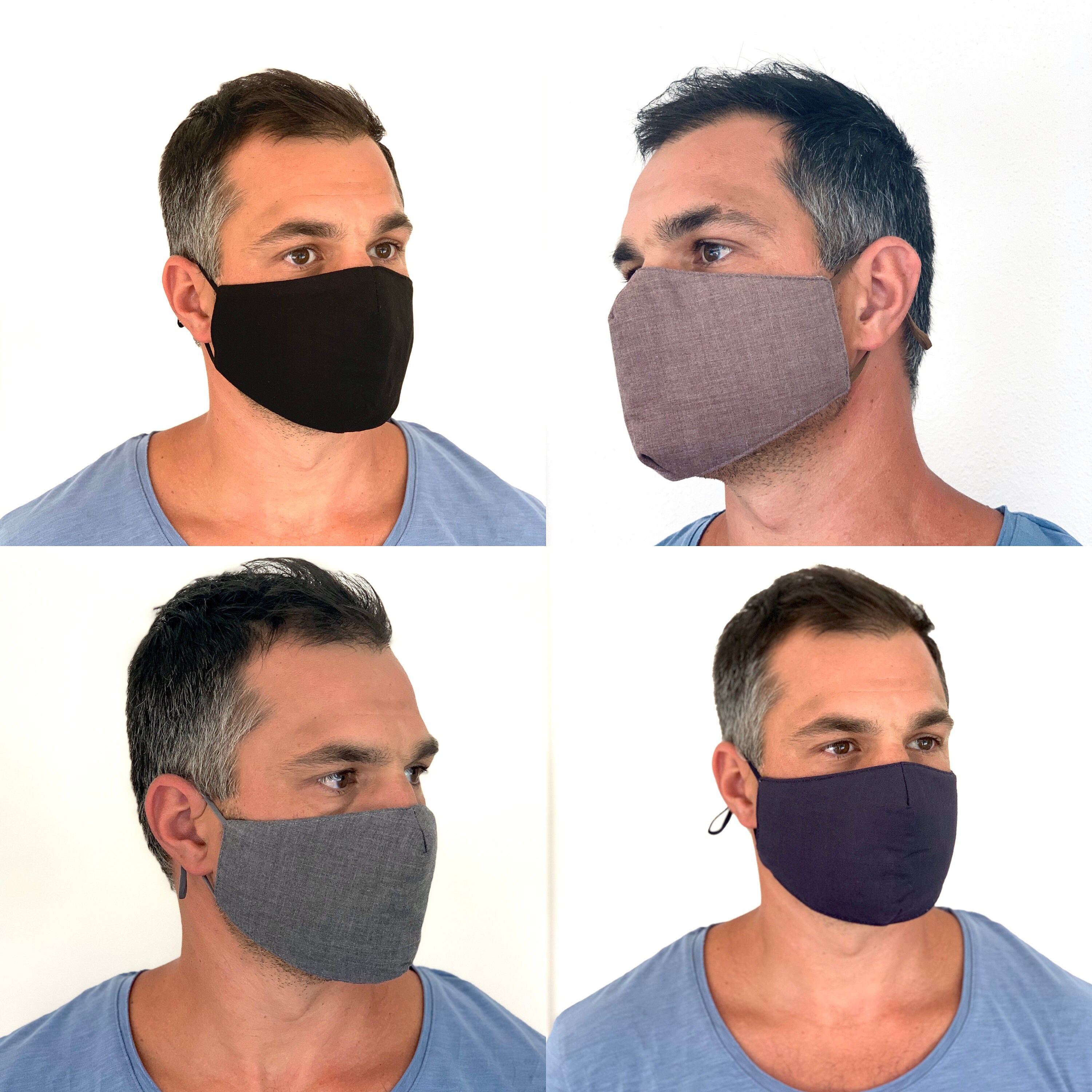 FACE MASK Reusable and Washable  / unisex cotton fabric face mask  / …