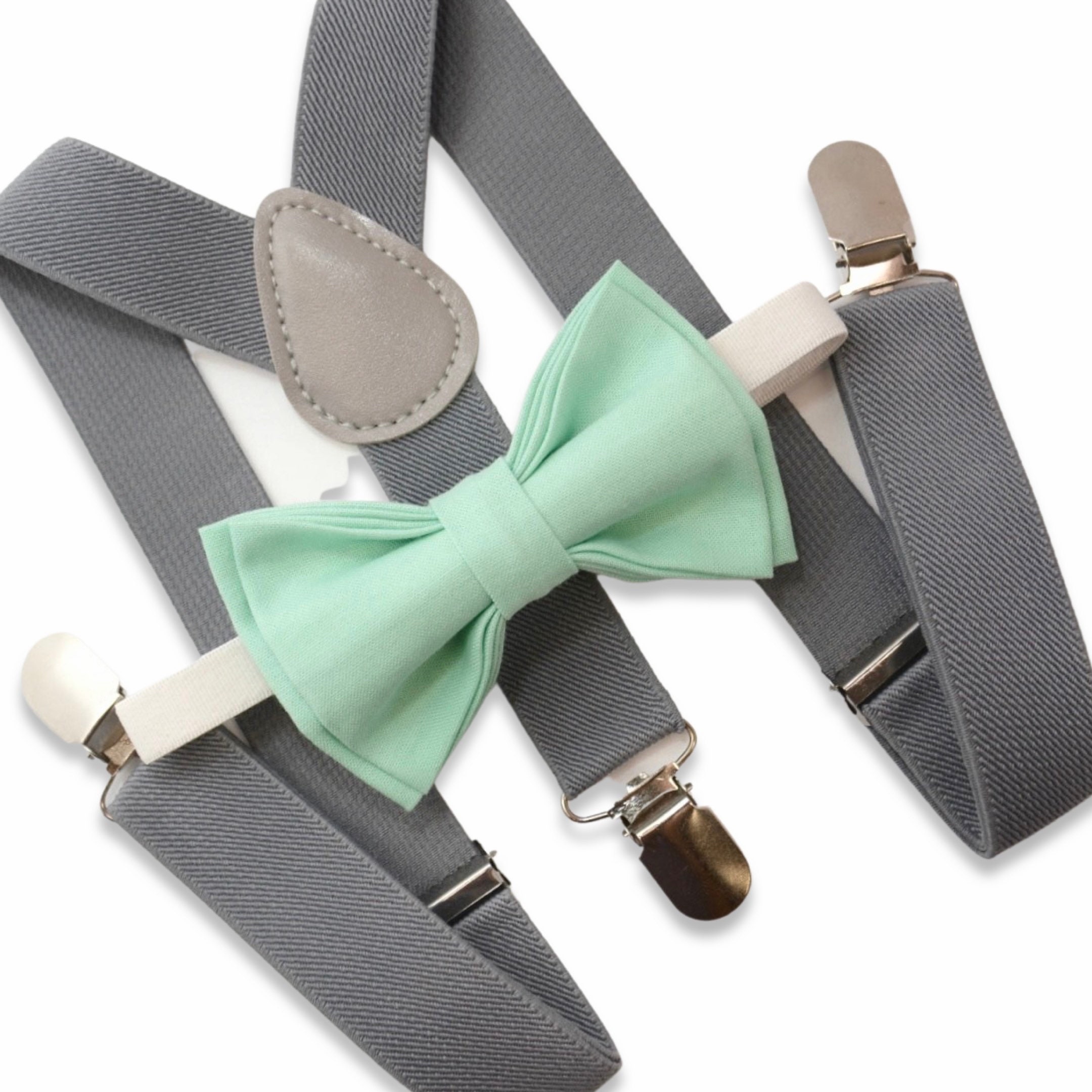 Converge lead Reserve bow tie suspender set parallel Emperor teens