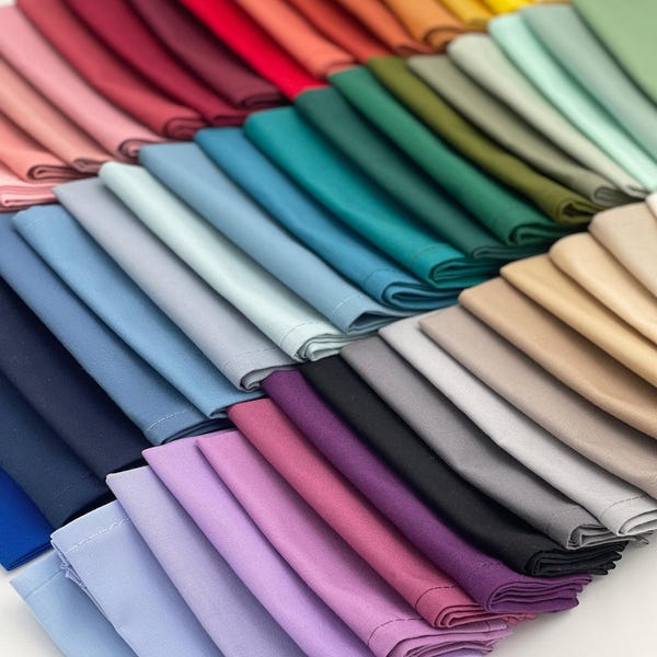 Cotton Pocket Square, Wedding Handkerchief, Groomsman Pocket Square, Solid Color Pocket Square, Mens Hanky, Groom Outfit