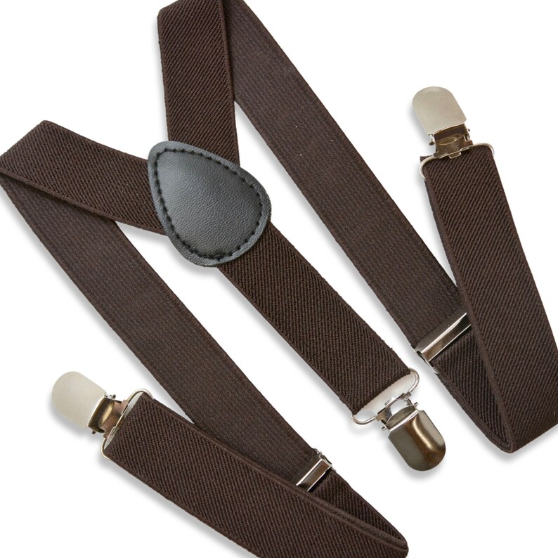 Bow Tie & Suspenders SET / DARK Teal Blue Bow Tie / Coffee Etsy