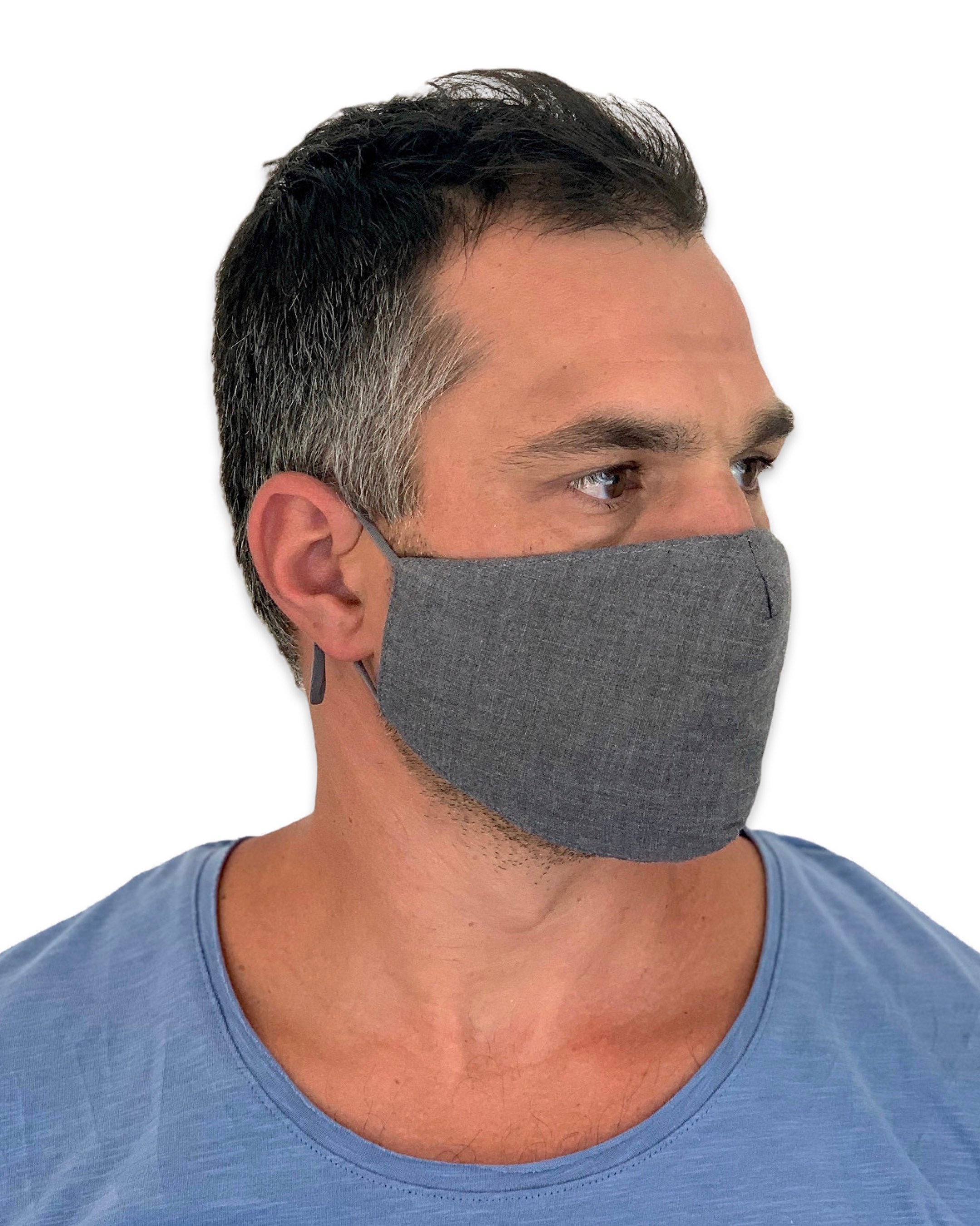 Flag of Chad Face Mask with Filter Reusable Adjustable Face Cover for Men  Women Kids Black at  Men's Clothing store
