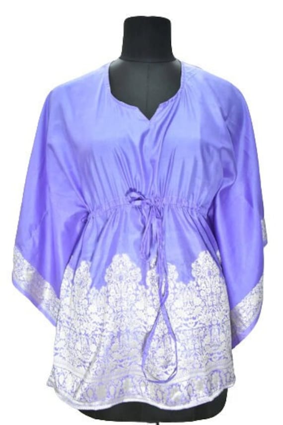 Timeless Luxury dress Long Silk Kaftan for Women, 