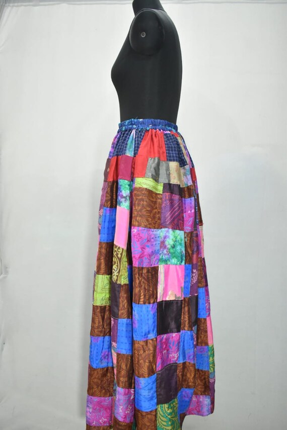 colorful skirt patchwork skirt sewing pattern 100… - image 6