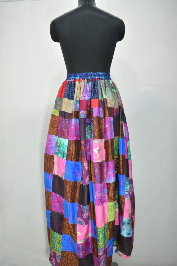 colorful skirt patchwork skirt sewing pattern 100… - image 5