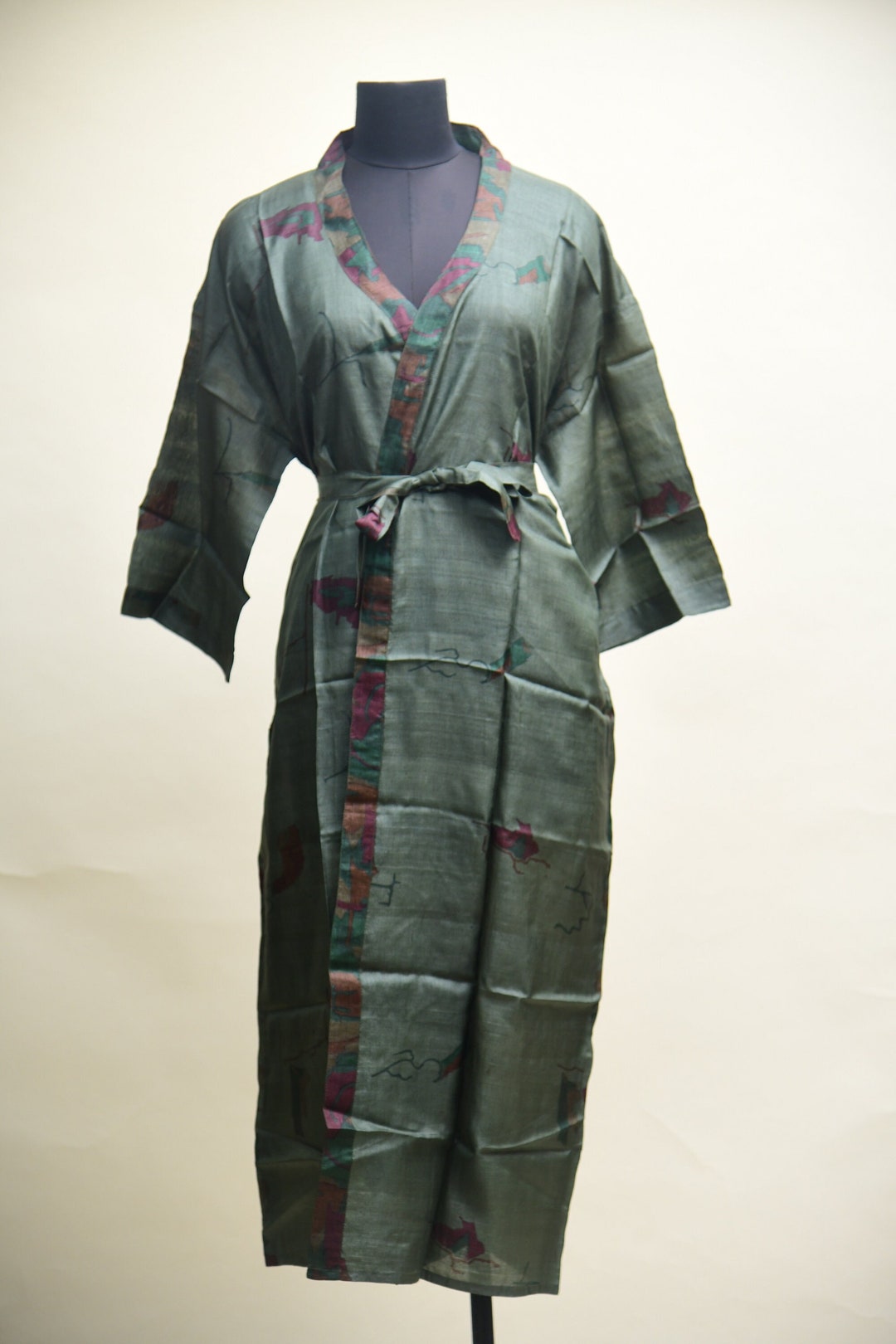 Women Beach Kimono Cover up Boho Pool Kimonos Dress Maternity Plus Size