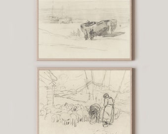 Boats Drawing Easy 38 Simple Boat Drawing - Etsy