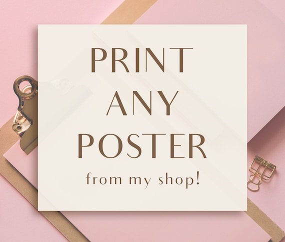 Print Poster Printing Service Giclee Printing - Etsy