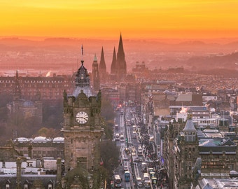 Edinburgh, from The Nelson Monument