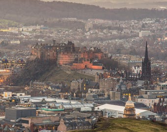 Edinburgh Castle Glow