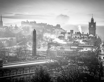 Snowy Edinburgh