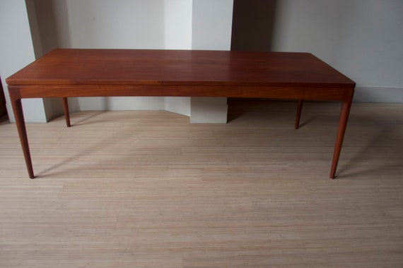 Vintage Scandinavian Design Teak Coffee Table Large Size Image 0
