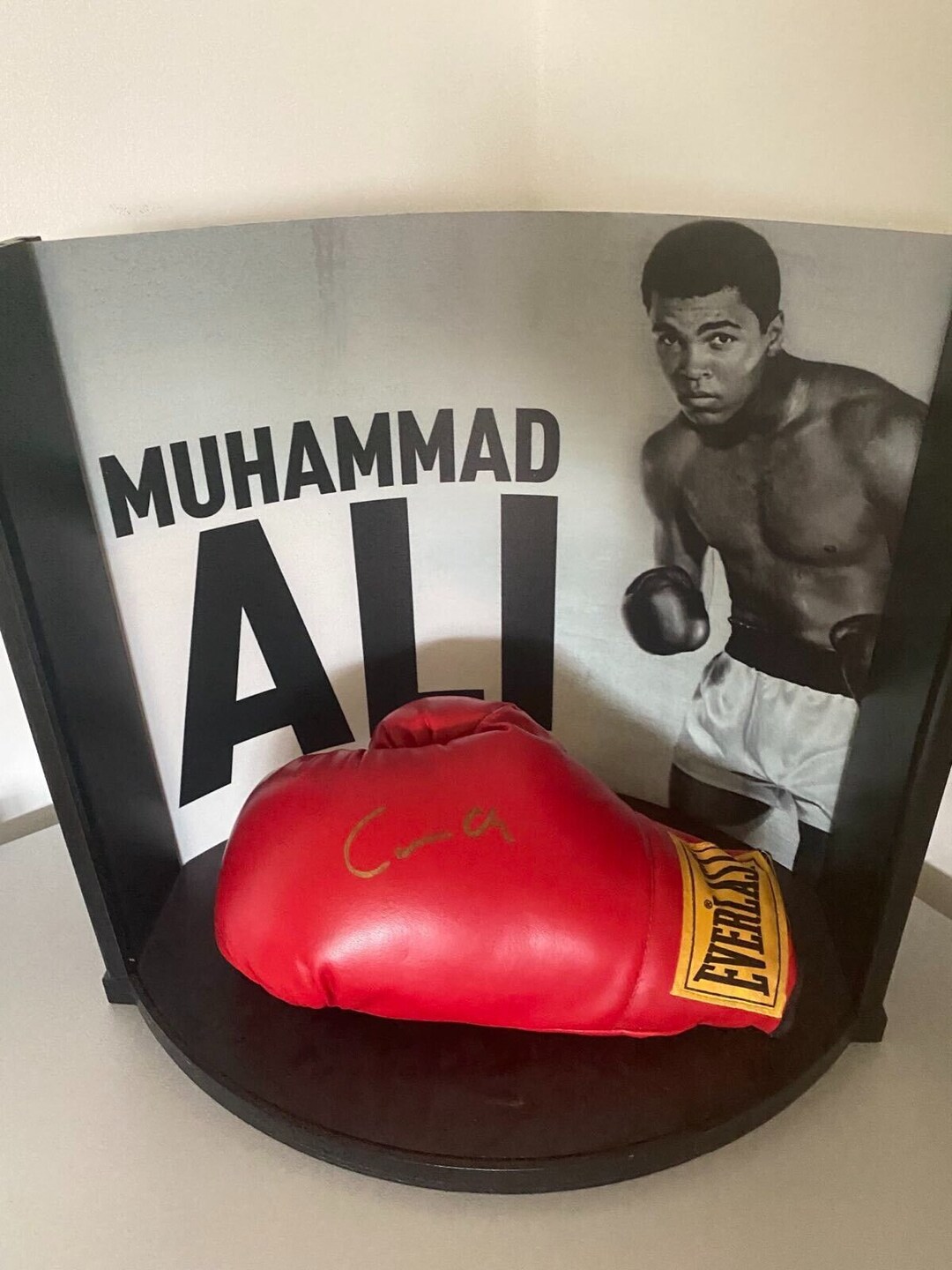Muhammad Ali Aka Cassius Clay Autographed Hand Signed Boxing Everlast ...