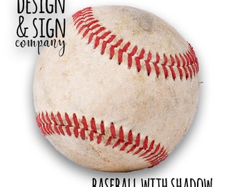 Baseball graphic VINTAGE BASEBALL PNG Real Baseball Photoshop Photographer template Baseball Digital Element Baseball Laces Scrapbook Design
