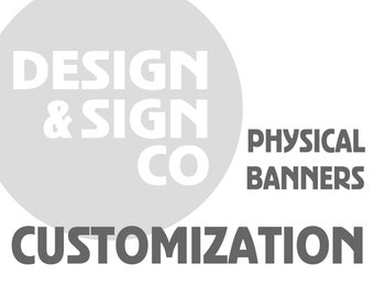 custom physical banners