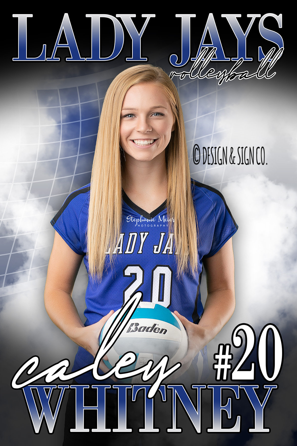 VOLLEYBALL TEMPLATE Sports Senior Banner Template