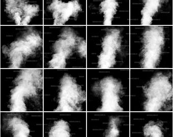 16 Smoky Overlay Layers – High-Resolution Smoke Textures for Sports & Graphic Design