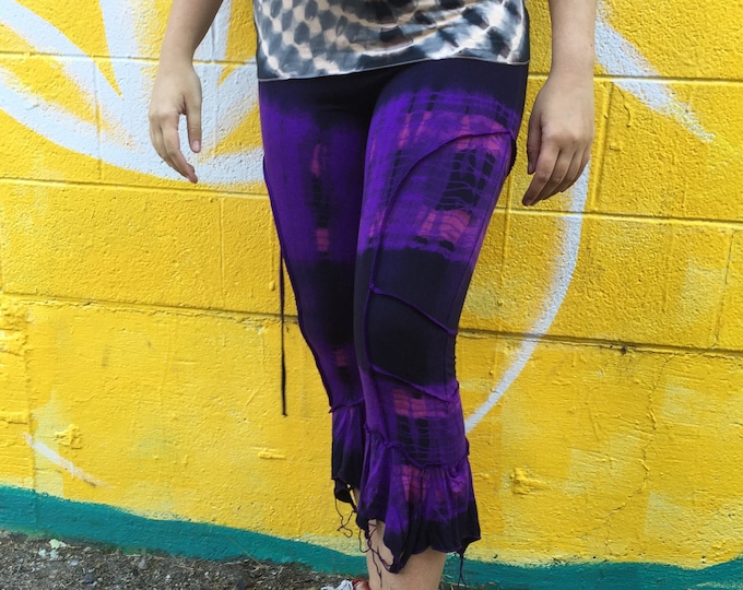 Carini Tie Dye Capri With Drawstring