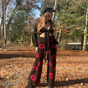 Phish Donut Palazzo Yoga Pants