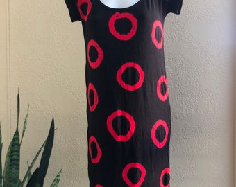 Phish Donut Cap Sleeve Bodycon  Dress