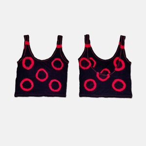 Phish Donut Crop Top