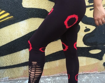 Phish Donut Tie Dye Braided Legging
