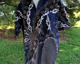 Men’s Batik button up shirt