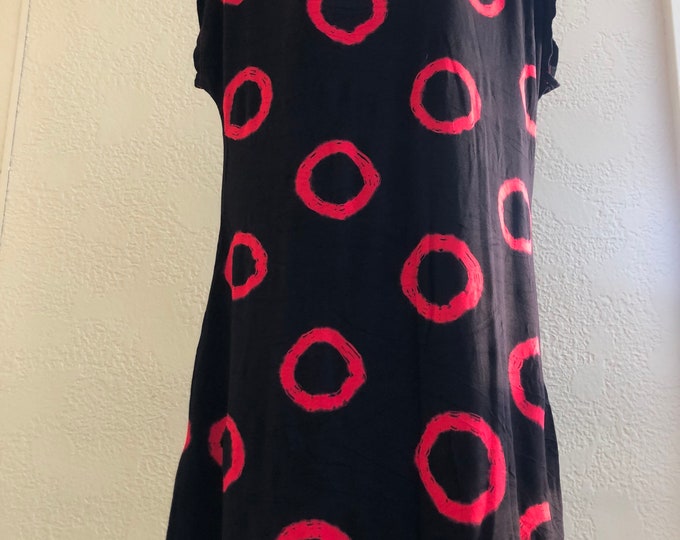 Phish Donut Cap Sleeve Flowy Dress