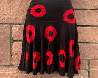 Phish donut high waist skater  flare skirt