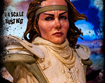 ROAD WARRIORS: The Woman, buste op schaal 1/4