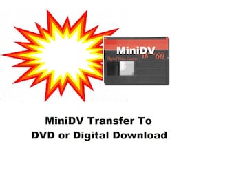 MiniDV transfer to DVD