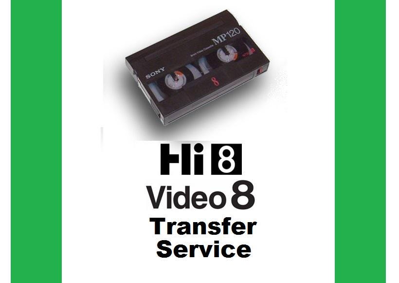 Hi8 Transfer to Digital Download MP4 or DVD - Etsy