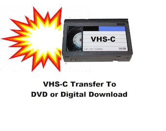 VHSC transfer to DVD