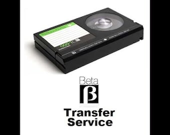 Beta (Betamax) Transferencia a Internet Descarga MP4 o DVD