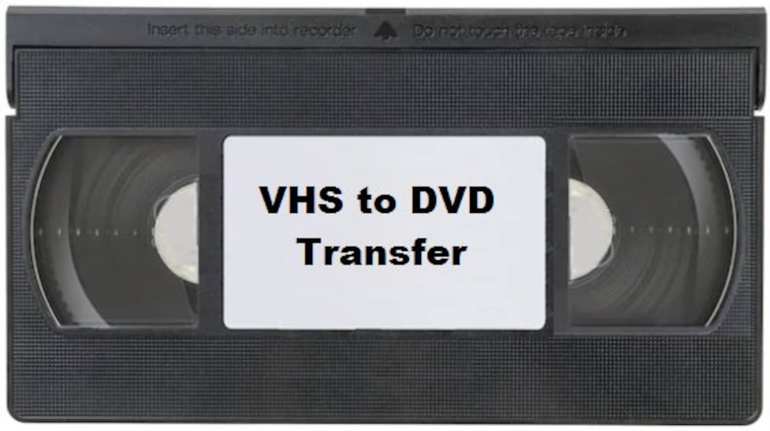 VHS Transfer to DVD Service Etsy