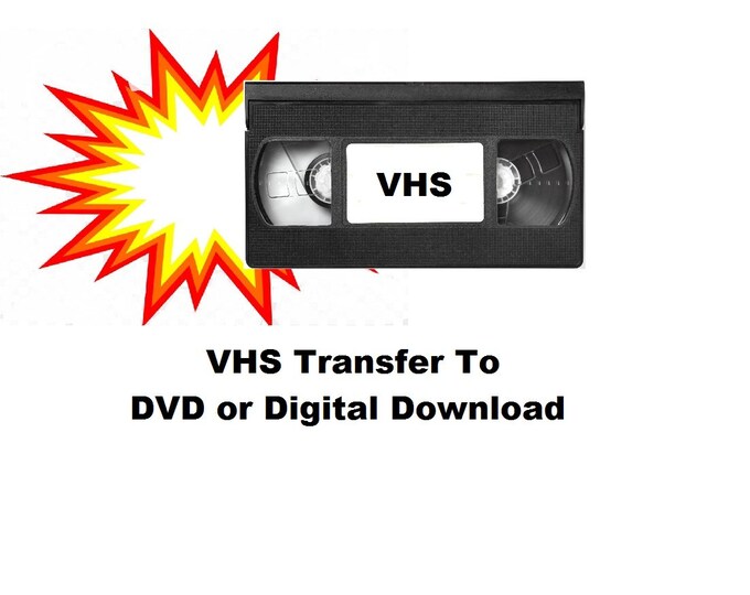 Transfer Your VHS, Minidv, Hi8, Video 8, Vinyl and Cassette to Digital